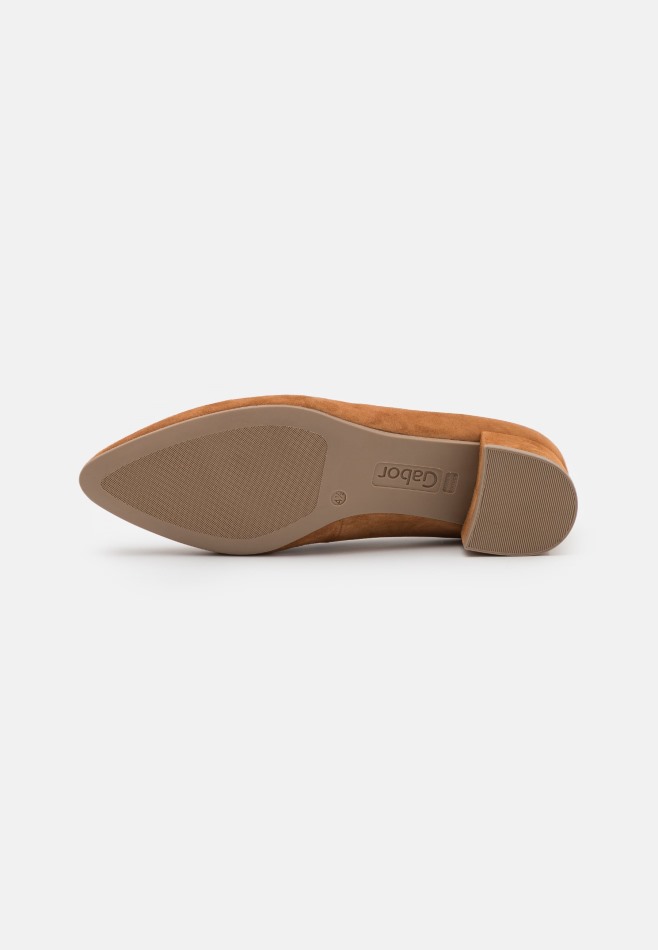 Talons Classiques Noisette/or Gabor | Exclusif